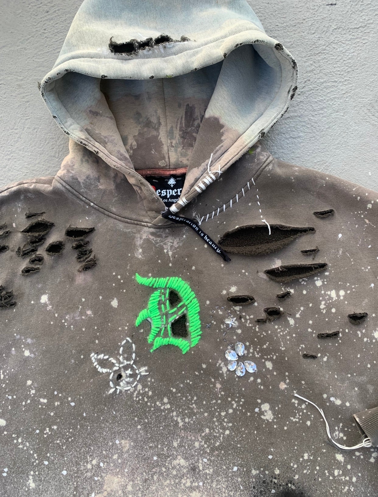 Moon Grey Apocalypse Hood