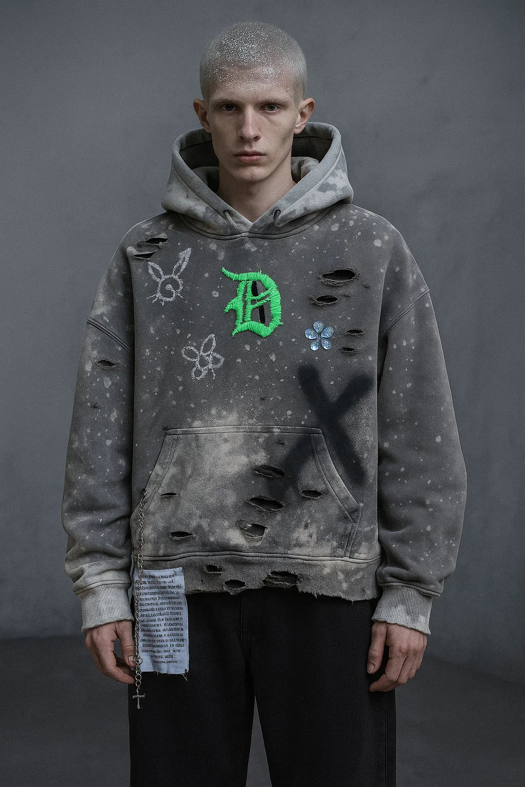 Moon Grey Apocalypse Hood